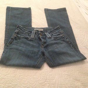Cute GAP Curvy Low Rise Boot Cut Jeans
